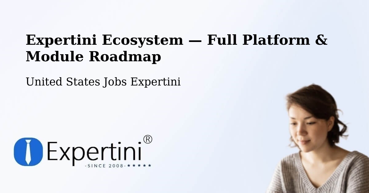 Expertini Ecosystem — Full Platform & Module Roadmap – Solomon